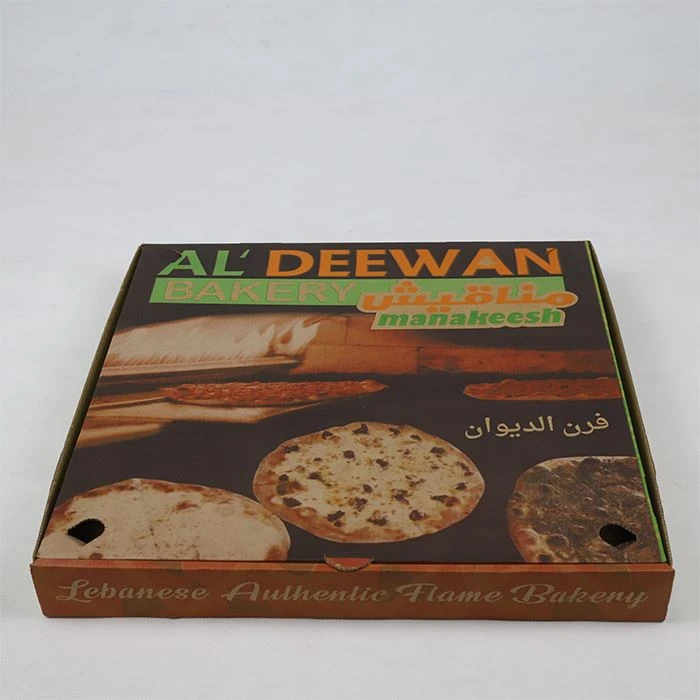 Cajas Pizza Box divatos dizájnnal