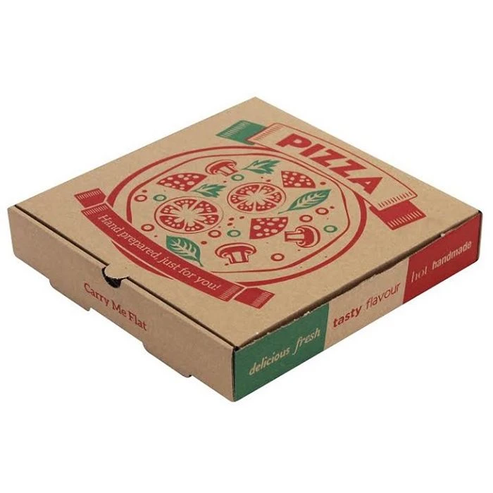 Nyomtatott pizza doboz