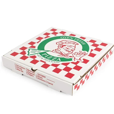 Környezetbarát testreszabható pizzadoboz