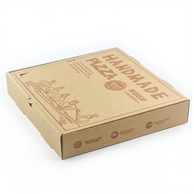 Étel Minőség Egyéni Logó Hullámosított Luxus Pizza Doboz