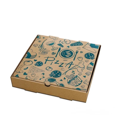 Pizza csomagolópapír doboz egyedi logóval