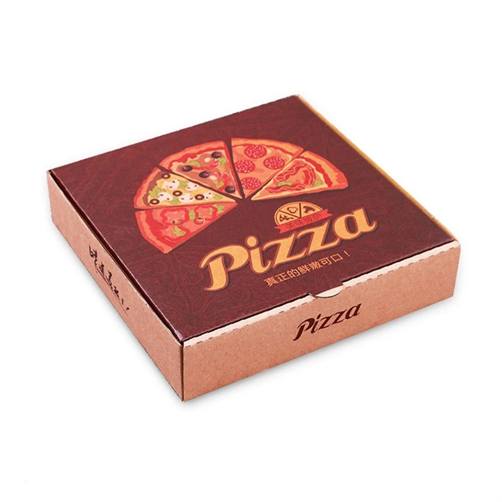Egyedi nyomtatott újrafelhasználható 12 hüvelykes pizzakarton