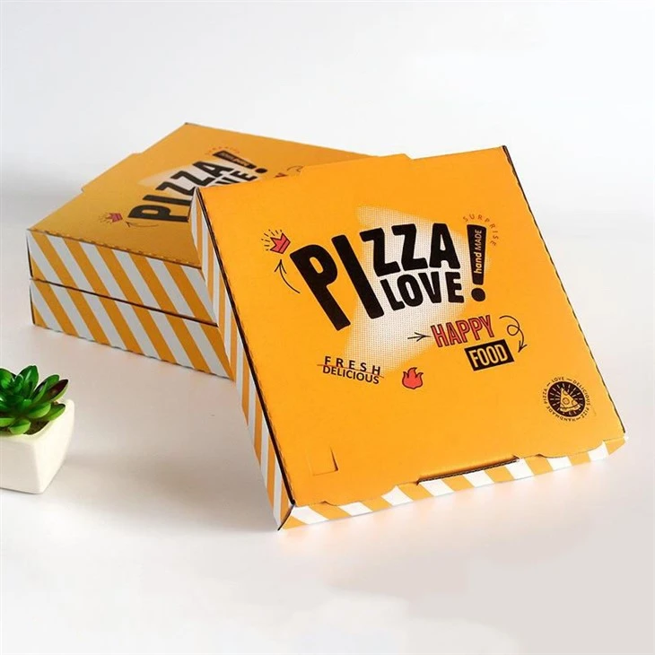 Szállító egyedi tervezésű nyomtatott pizzadobozok