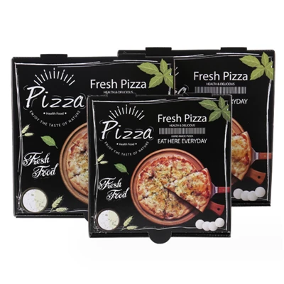 Nagykereskedelmi pizza doboz csomagoló karton szállító